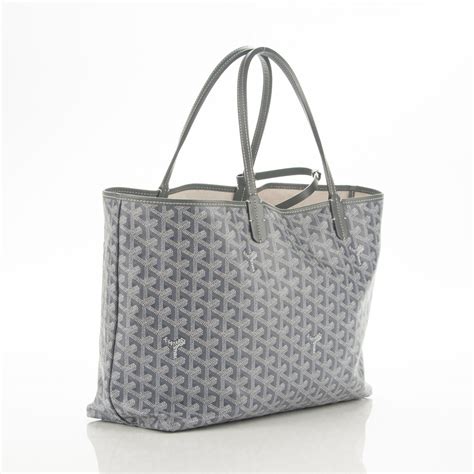 goyard grey tote bag|goyard st louis pm size.